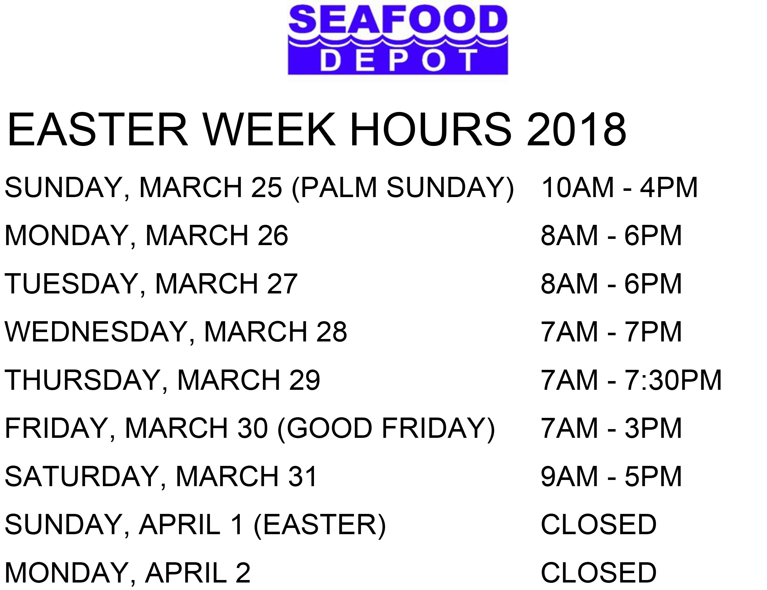 Seafood Depot